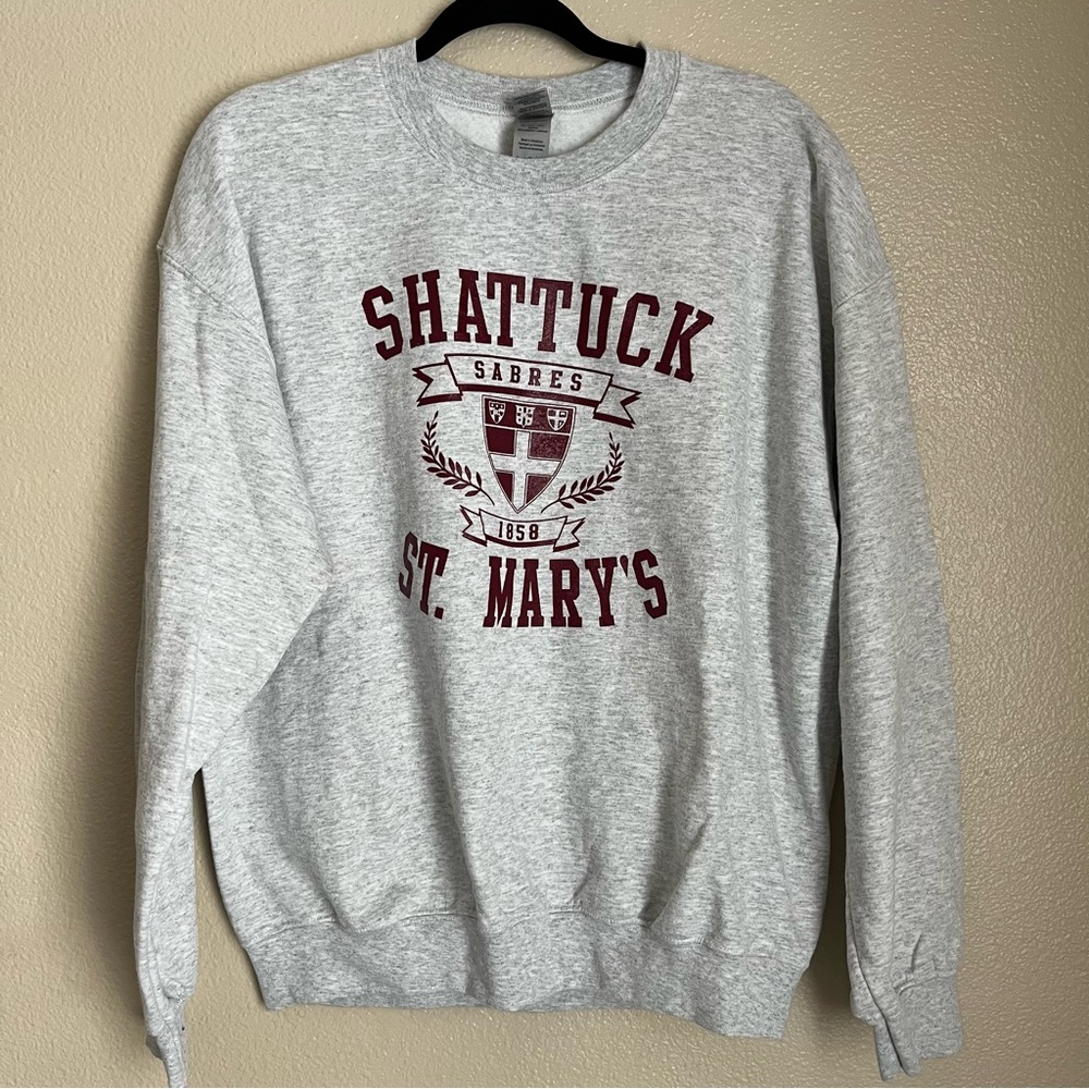 Gilman - Men’s Sweatshirt Silver - Size L